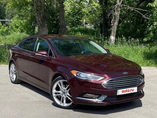 2017 Ford Fusion (North America) II Рестайлинг, красный, 1189000 рублей, вид 1