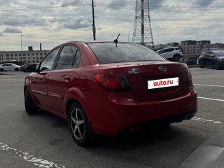 2009 Kia Rio II Рестайлинг, красный, 440000 рублей, вид 3