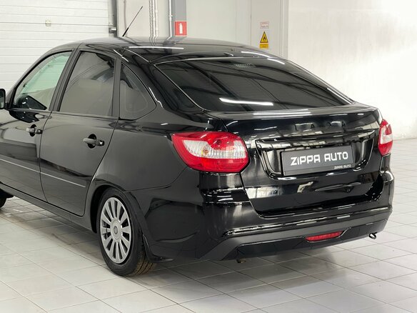 2023 Lada (ВАЗ) Granta I Рестайлинг, чёрный, 709000 рублей - вид 6