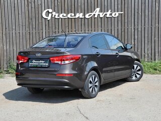 2015 Kia Rio III Рестайлинг, коричневый, 890000 рублей, вид 5