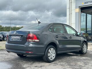 2018 Volkswagen Polo V Рестайлинг, серый, 580000 рублей, вид 4