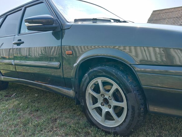 2003 Lada (ВАЗ) 2114, зелёный, 160000 рублей - вид 4