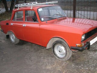 1987 Москвич 2140, красный, 400000 рублей, вид 2