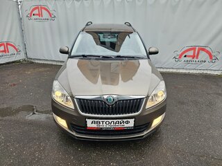 2012 Skoda Roomster I Рестайлинг, коричневый, 659000 рублей, вид 5