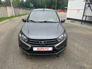 2019 Lada (ВАЗ) Granta I Рестайлинг, серый, 475000 рублей, вид 5