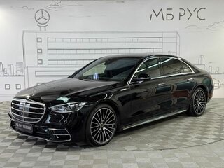 2021 Mercedes-Benz S-Класс 580 Long 4MATIC VII (W223), чёрный, 12550000 рублей, вид 1