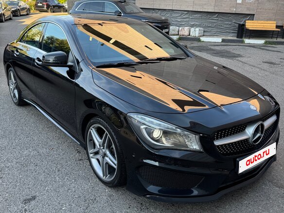 2015 Mercedes-Benz CLA 200 I (C117, X117), чёрный, 2080000 рублей - вид 2