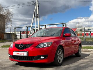 2007 Mazda 3 I (BK) Рестайлинг, красный, 365000 рублей, вид 1