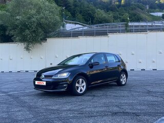 2013 Volkswagen Golf VII, чёрный, 1100000 рублей, вид 1