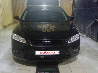 2008 Ford Focus II Рестайлинг, чёрный, 360000 рублей, вид 2