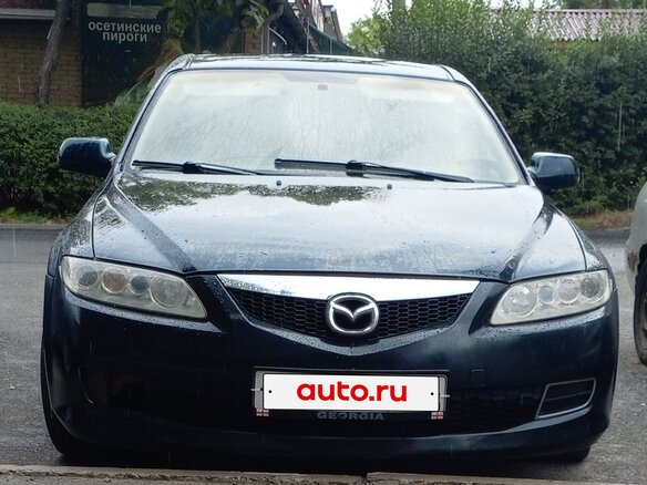 2006 Mazda 6 I (GG) Рестайлинг, зелёный - вид 1