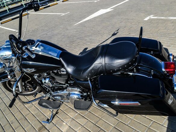 2017 Harley-Davidson Road King, чёрный, 1023184 рублей - вид 7
