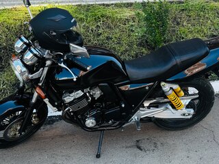 1997 Honda CB 400 Super Four, чёрный, 240000 рублей, вид 1