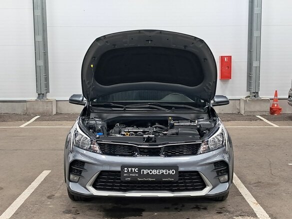 2021 Kia Rio X IV Рестайлинг, серый, 1700000 рублей - вид 8