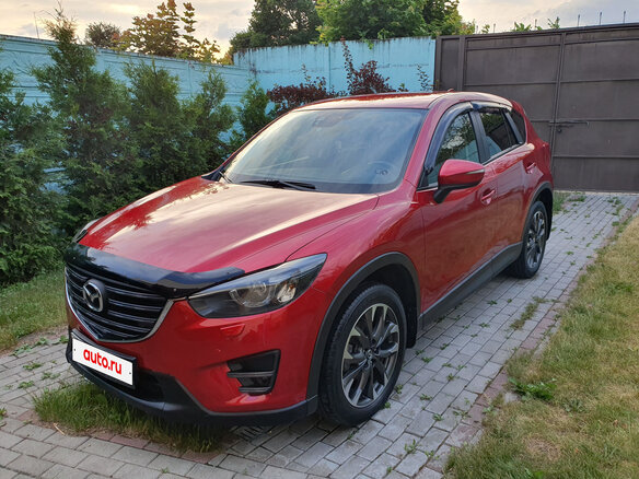 2016 Mazda CX-5 I Рестайлинг, красный