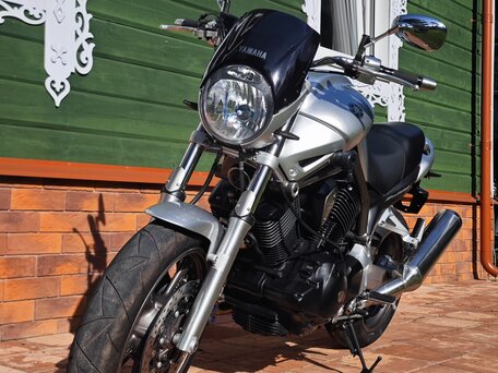 2003 Yamaha BT1100 Bulldog, серебристый, 485000 рублей, вид 5