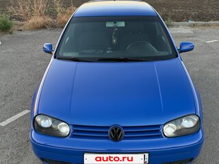 2002 Volkswagen Golf IV, синий, 410000 рублей, вид 2