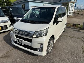 2013 Daihatsu Move V Рестайлинг, белый, 400000 рублей, вид 1