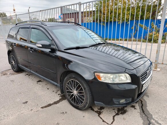 2007 Volvo V50 I Рестайлинг, чёрный - вид 10