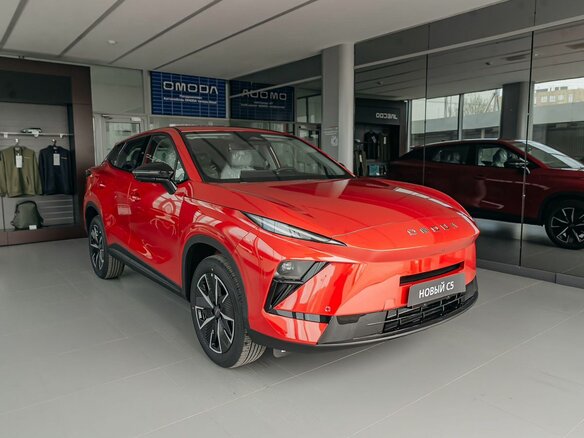 2026 Omoda C5 II, красный - вид 22