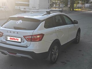2018 Lada (ВАЗ) Vesta SW Cross I, белый, 1200000 рублей, вид 5
