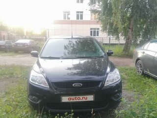 2008 Ford Focus II Рестайлинг, чёрный, 485000 рублей, вид 2