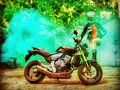 2008 Honda CB 600F Hornet, чёрный, 400000 рублей - вид 3