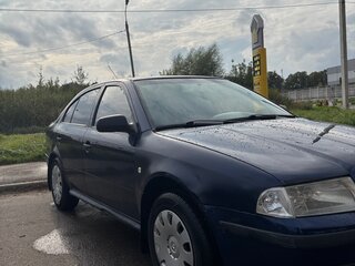 2003 Skoda Octavia I (A4) Рестайлинг, синий, 360000 рублей, вид 5
