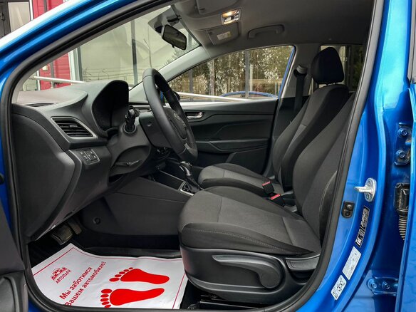 2018 Hyundai Solaris II, синий - вид 7