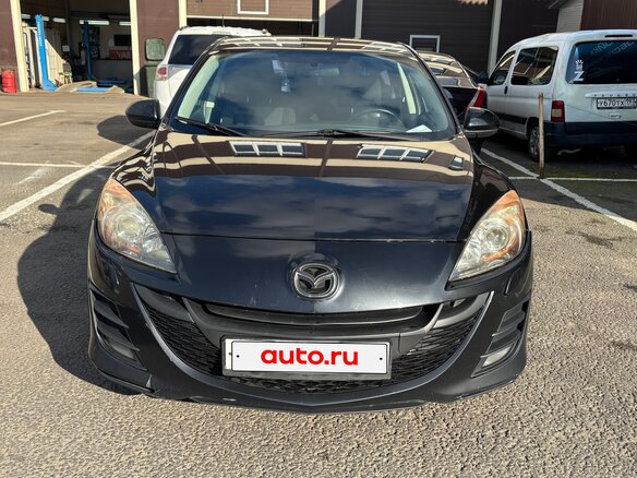 2010 Mazda 3 II (BL), чёрный, 750000 рублей - вид 1