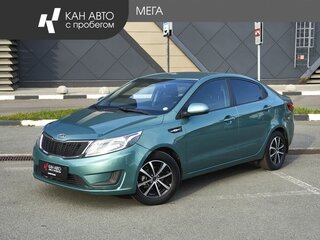 2012 Kia Rio III, зелёный, 851700 рублей, вид 1
