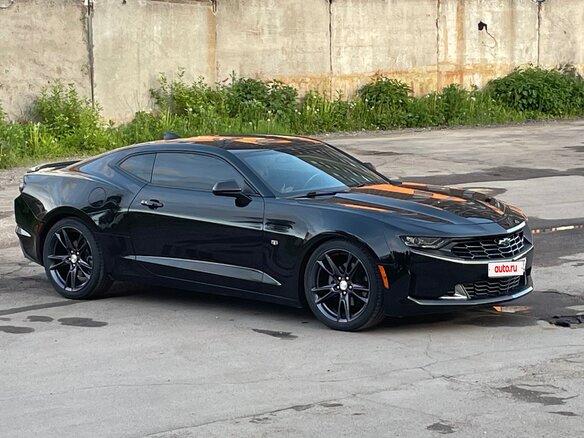 2019 Chevrolet Camaro VI Рестайлинг, чёрный, 2750000 рублей - вид 4