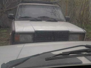 2007 Lada (ВАЗ) 2107, пурпурный, 145000 рублей, вид 4