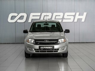 2013 Lada (ВАЗ) Granta I, серебристый, 449000 рублей, вид 3