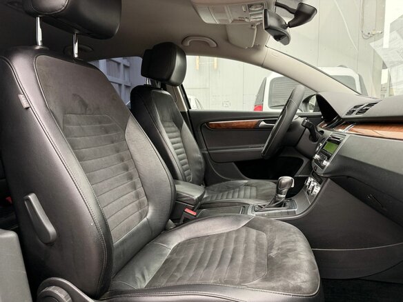 2012 Volkswagen Passat B7, чёрный - вид 8