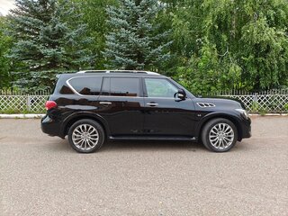 2016 Infiniti QX80 I Рестайлинг, чёрный, 2990000 рублей, вид 4