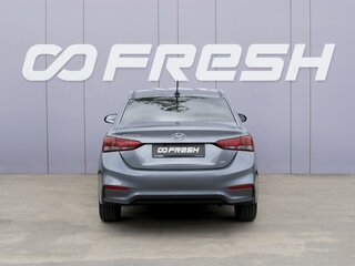 2017 Hyundai Solaris II, серый, 1099000 рублей, вид 4