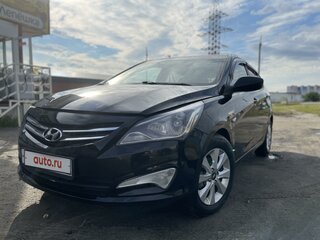 2016 Hyundai Solaris I Рестайлинг, чёрный, 1350000 рублей, вид 1