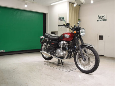2007 Kawasaki W 400, красный, 365000 рублей, вид 3