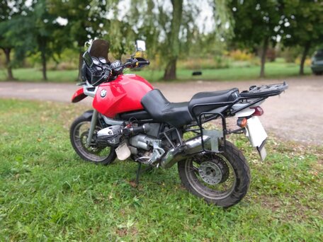 1996 BMW R 1100 GS, красный, 300000 рублей, вид 3