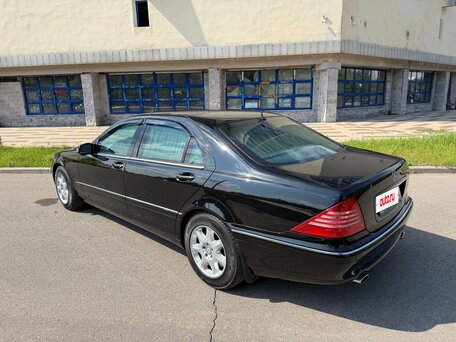 2005 Mercedes-Benz S-Класс 600 Long IV (W220) Рестайлинг, чёрный, 3750000 рублей, вид 5