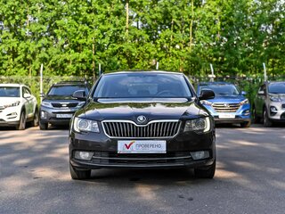 2014 Skoda Superb DSG II Рестайлинг, коричневый, 818000 рублей, вид 3