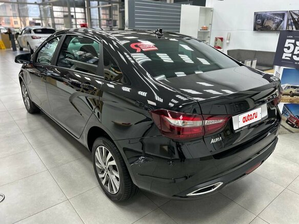 2024 Lada (ВАЗ) Aura, чёрный - вид 5