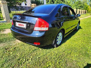 2008 Kia Cerato I Рестайлинг, чёрный, 450000 рублей, вид 5