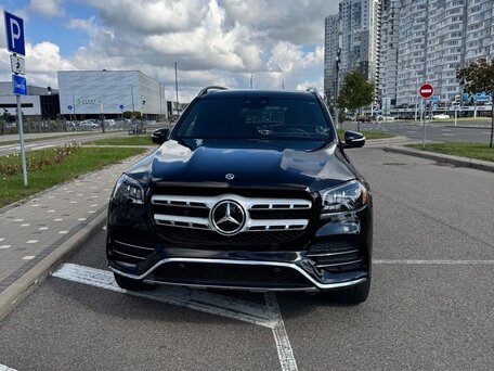 2022 Mercedes-Benz GLS 450 II (X167), чёрный, вид 1