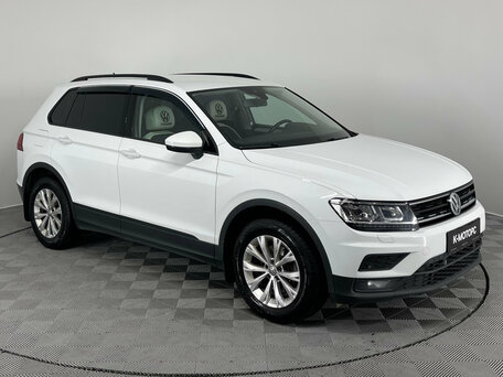 2020 Volkswagen Tiguan II, белый, 2400000 рублей, вид 4