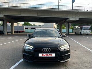 2018 Audi A4 V (B9), чёрный, 1790000 рублей, вид 2
