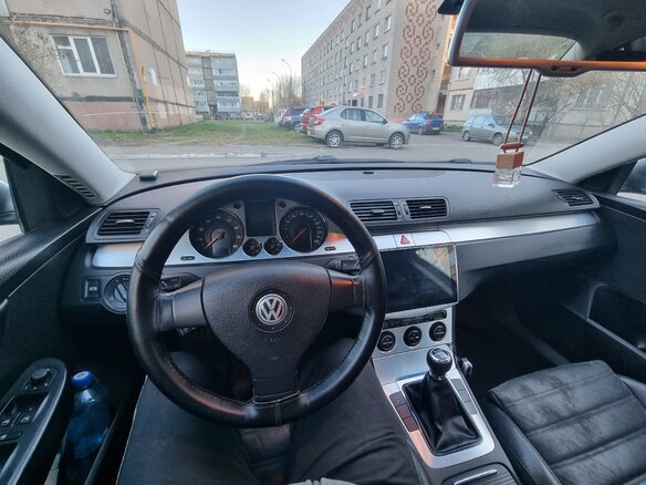 2008 Volkswagen Passat B6, серый, 430000 рублей - вид 10