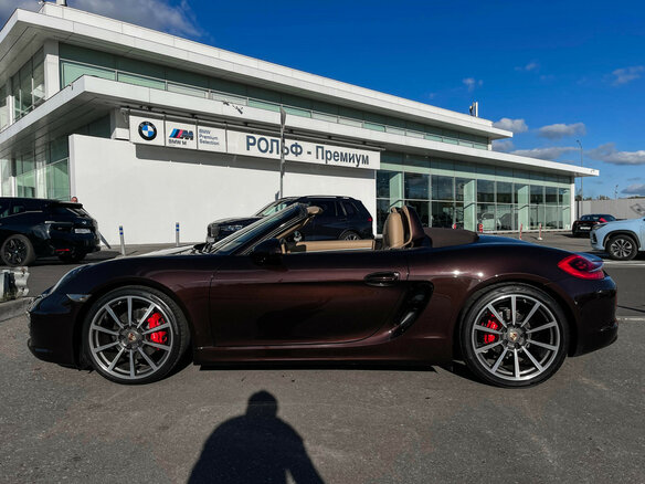 2013 Porsche Boxster S III (981), коричневый, 4950000 рублей - вид 7
