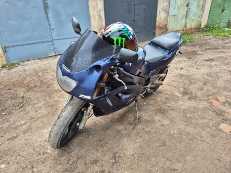 1995 Kawasaki ZXR 400, синий, 144000 рублей, вид 5